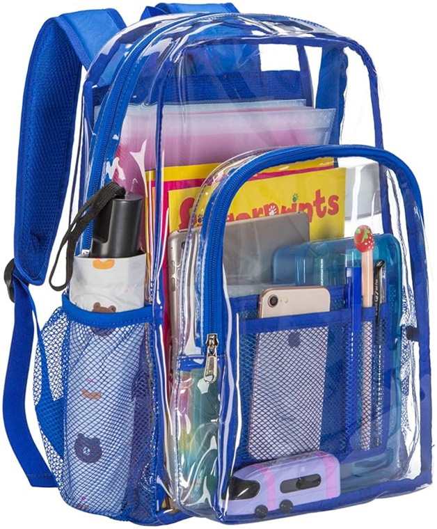 Kids Clear Book bag