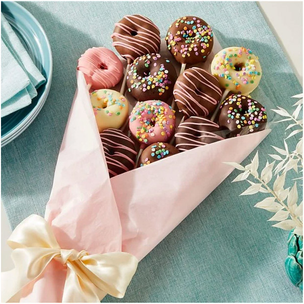 chocolate donuts