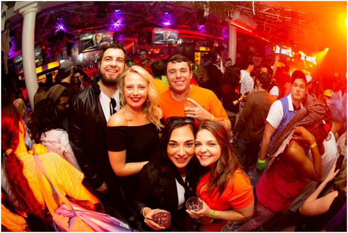 Halloween bar crawl