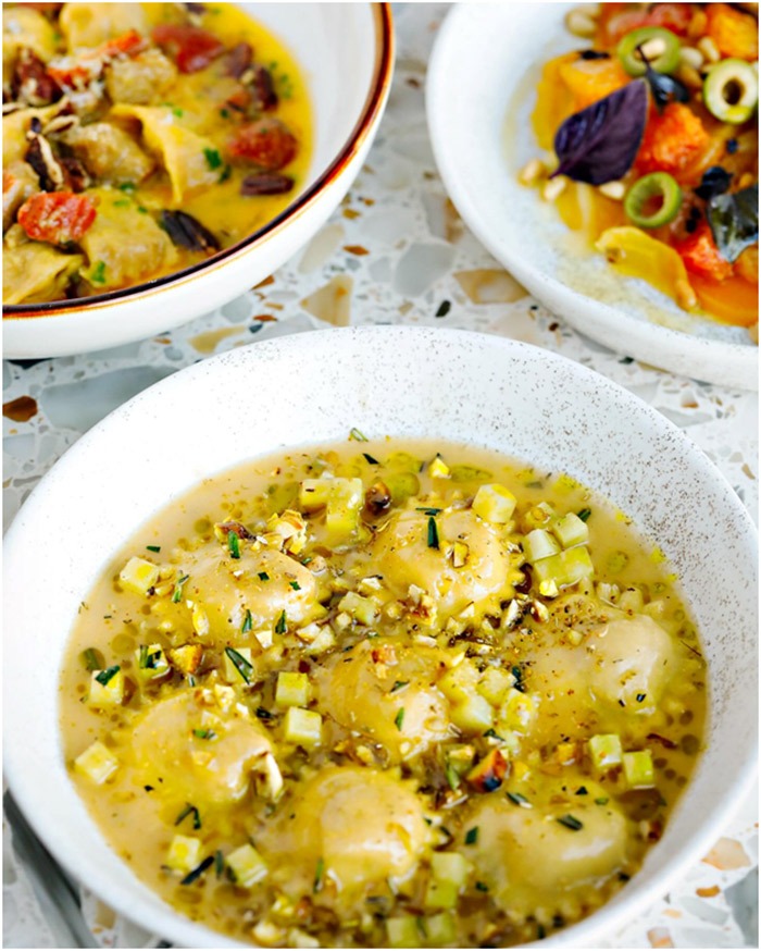 hearty soups and pasta