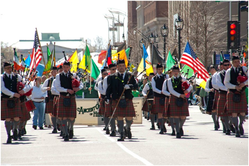 Bagpipe Parade